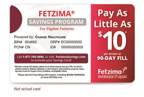 fetzima smart card|when does fetzima go generic.